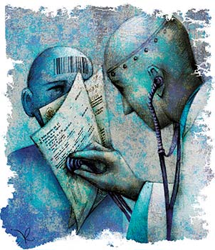 Salud: médicos y personas