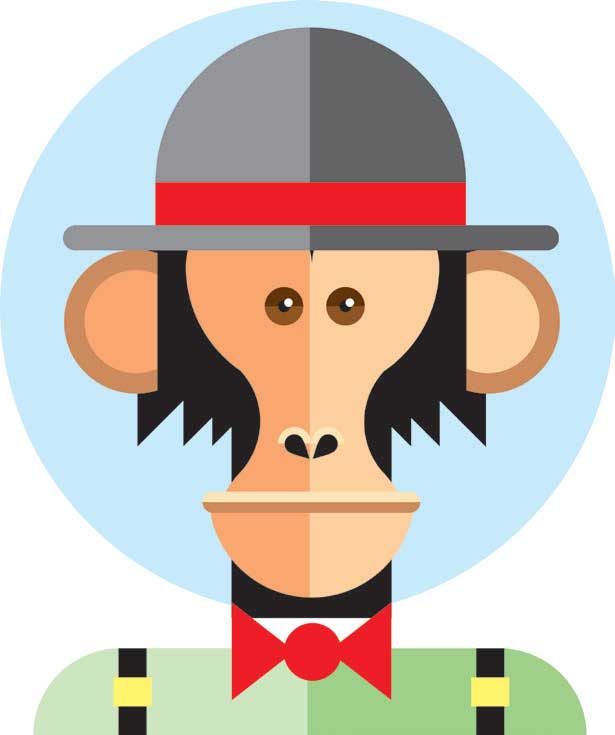 Políticos y chimpancés